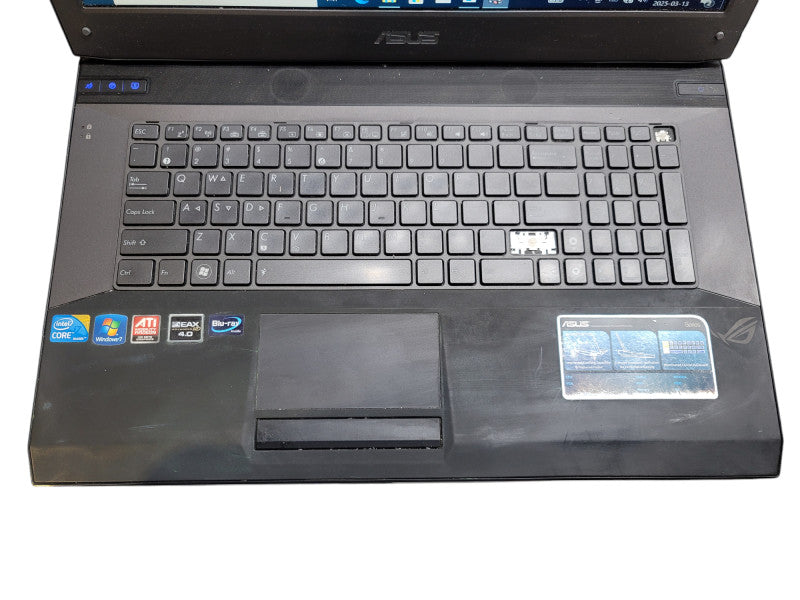 ASUS ROG G73J i7 740QM 8GB DDR3 AMD Radeon 5800 series PARTS/REPAIR  β BudLap