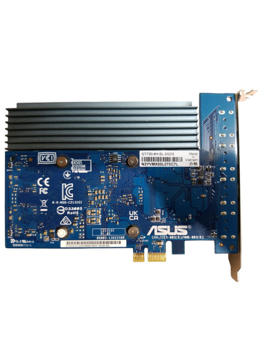 ASUS GeForce GT 730 2GB GDDR5  Graphics Card - 4x HDMI  Q