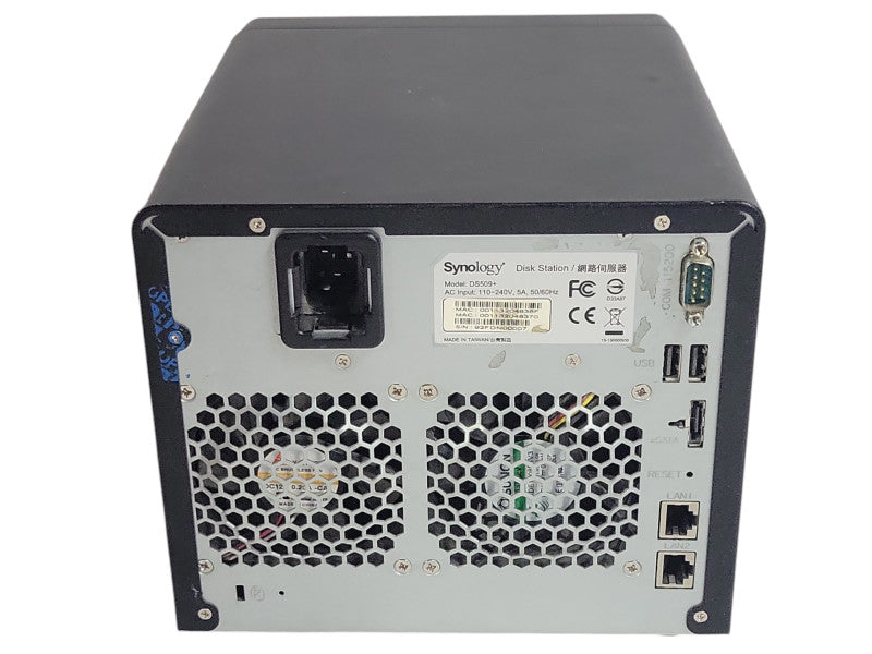 Synology DiskStation DS509+ NAS Server with 5x 2TB HDDs _