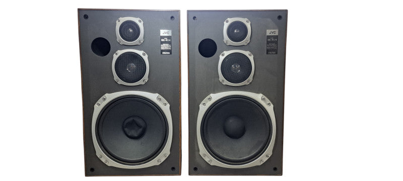 Pair of Vintage JVC Model SK-404 Speakers From The 80's|READ