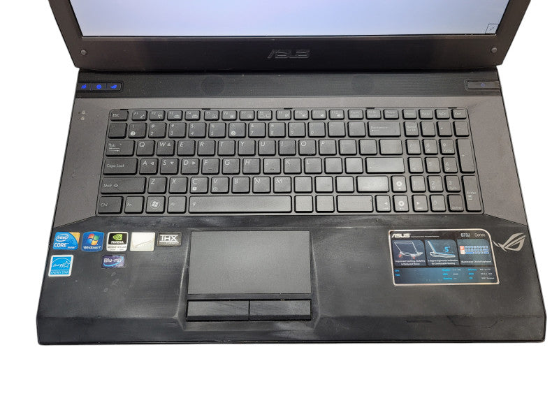 ASUS ROG G73J i7 460M 6GB DDR3 GTX 460M 250GB SSD SATA PARTS/REPAIR  β BudLap