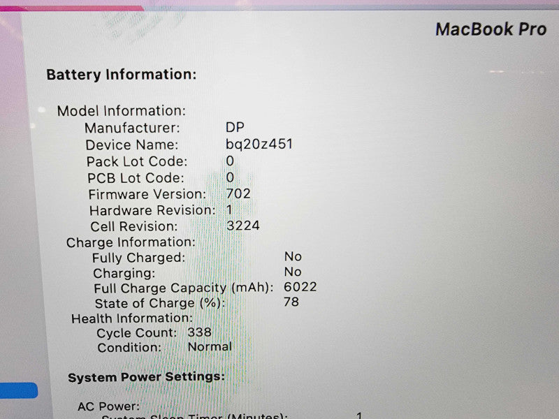 Apple Macbook Pro Retina 2015 13" 2-Core i5-5257 @ 2.7GHz 8GB DDR3 500GB SS β Lap200