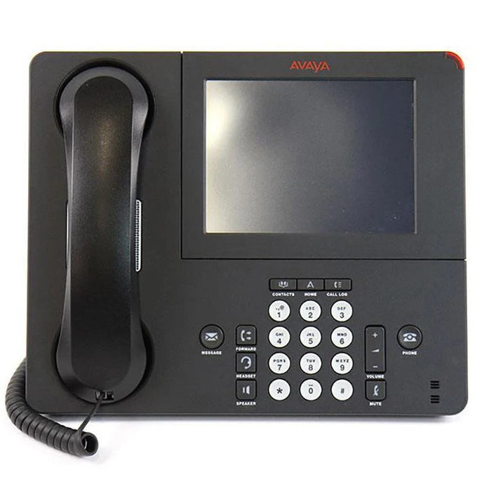 Avaya 9670G Gigabit IP Phone & Power Supply Charcoal Gray 700460215  Q