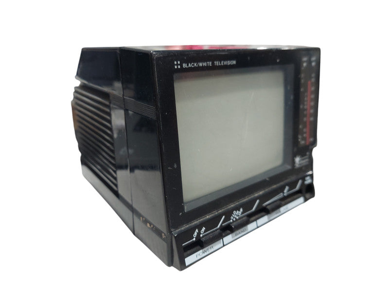 Vintage Emperor 4.5" Black & White TV Model: BTV-500A =