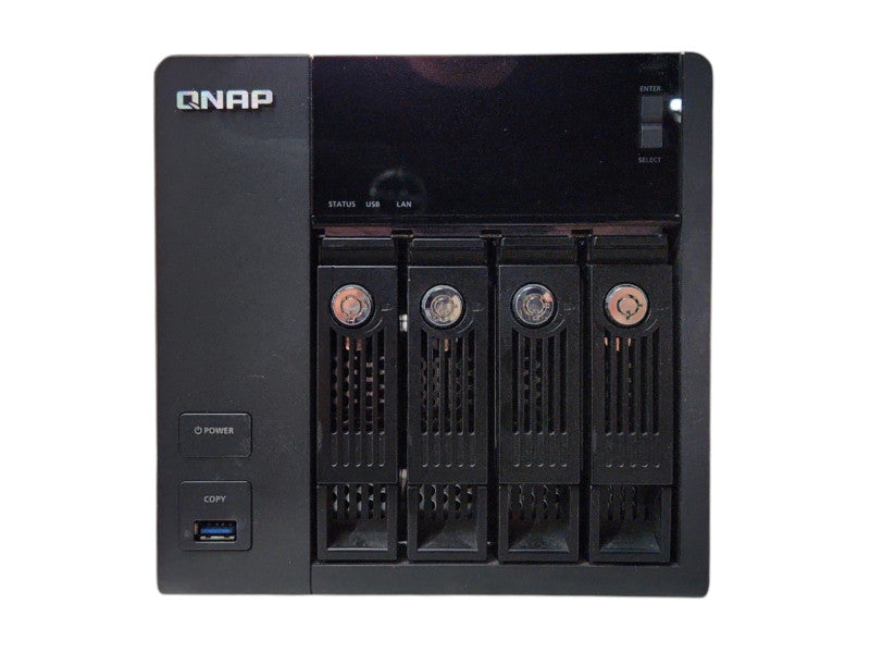QNAP TVS-471 4-Bay NAS w/ 4x 3TB 3.5" HDDs