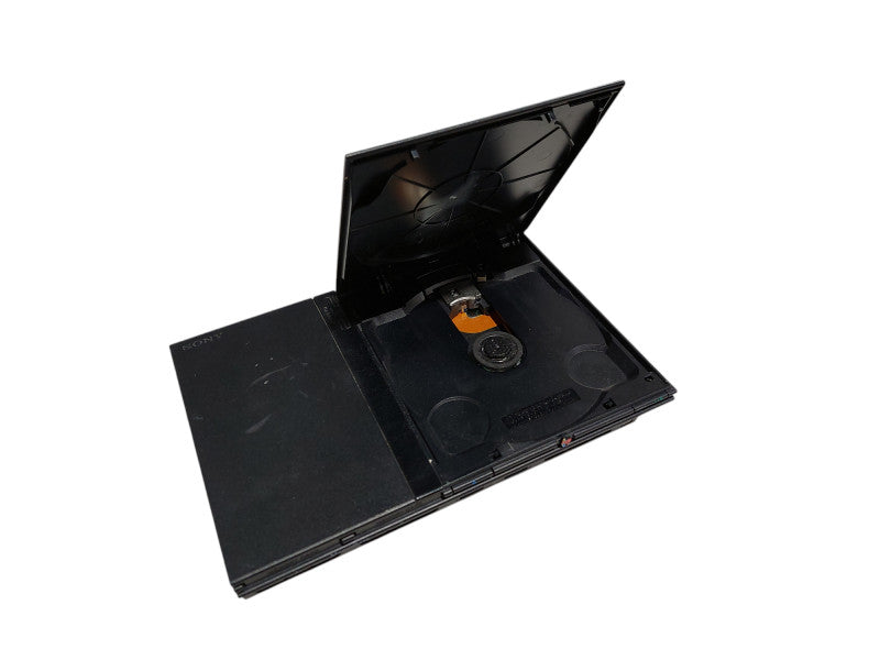 Sony Playstation 2 Slim Black Model:SCPH-70011 Console for parts or repairs =