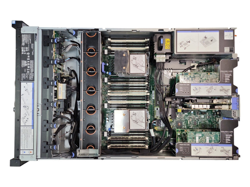 Lenovo System x3650 M5 2U 8x2.5", 2x Xeon E5-2650 v4, 64GB RAM, M5210