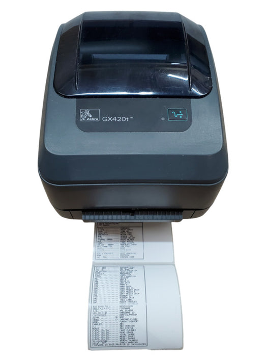 Zebra GX420T Thermal Label Printer | GX42-100411-000