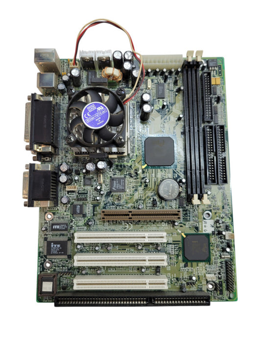 Intel Celeron 400Mhz (Socket 370) + Daewoo  CB652M-LX mATX Motherboard %