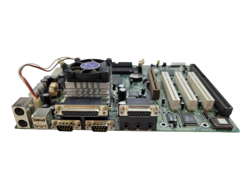 Intel Celeron 400Mhz (Socket 370) + Daewoo  CB652M-LX mATX Motherboard %
