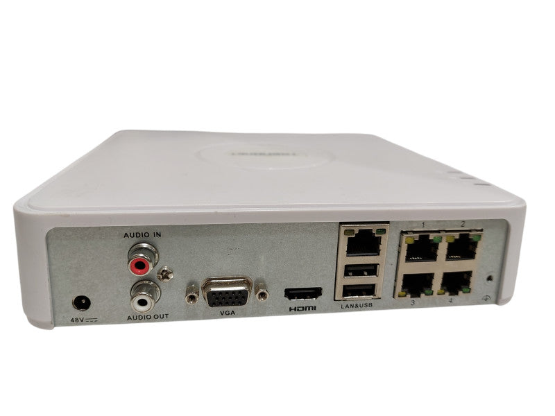 Trendnet 4- Channel HD POE NVR Model: TV-NVR-104 ( NO HDD )  =