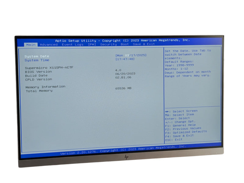 Supermicro 847-12 4U X11SPH-nCTF Intel Xeon Silver 4114 64GB RAM  -