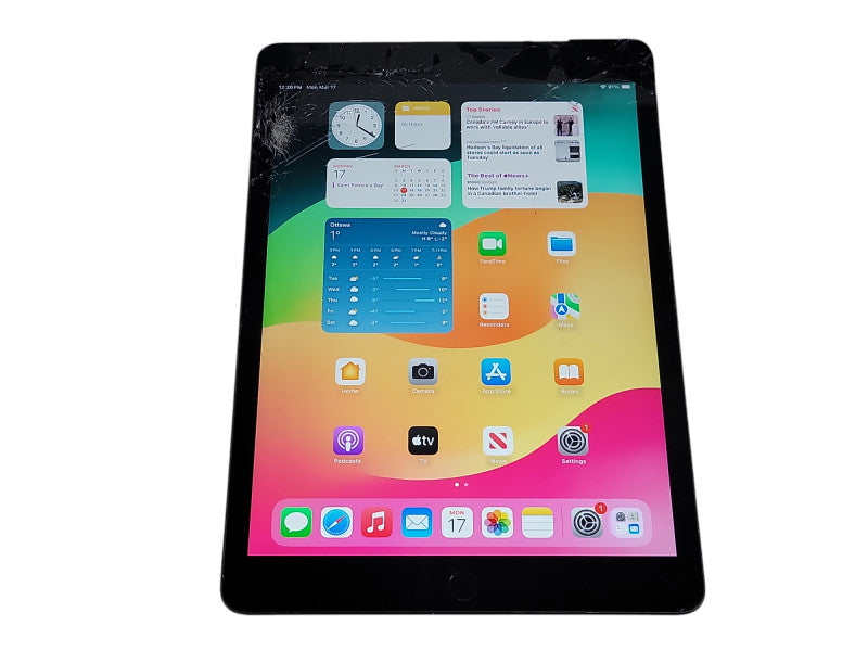 Apple iPad 9th Gen - 64GB - Space Gray [A2603 | Read] (
