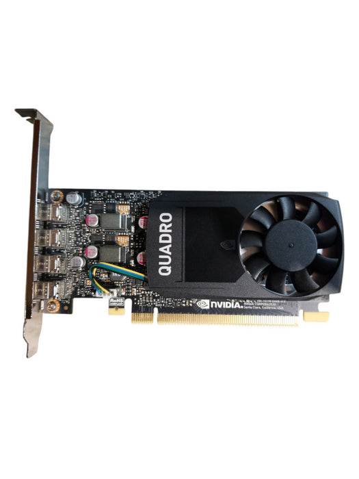 NVIDIA Quadro P1000  4GB GDDR5 Graphics Card - 4x MiniDP