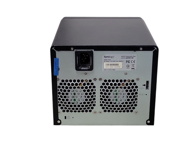 Synology 5 Bay eSATA Expansion Unit DX5 w/ 5x HDD Caddies, No HDD, READ _