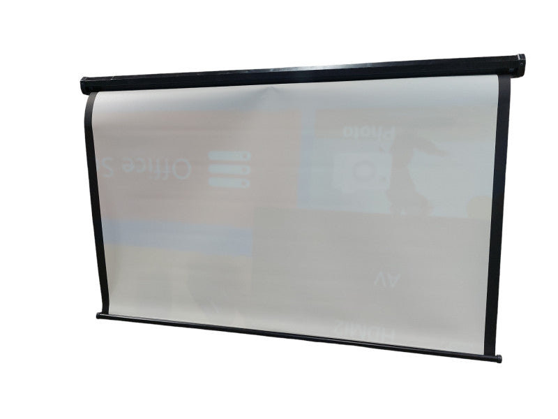 Wimius Projector Model: P62 with 5Ft by 5Ft Projection Screen  =
