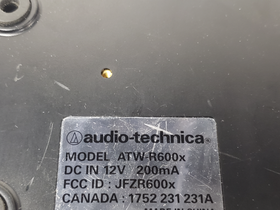 Audio Technica Free Way 600 Series ATW-R600x Receiver