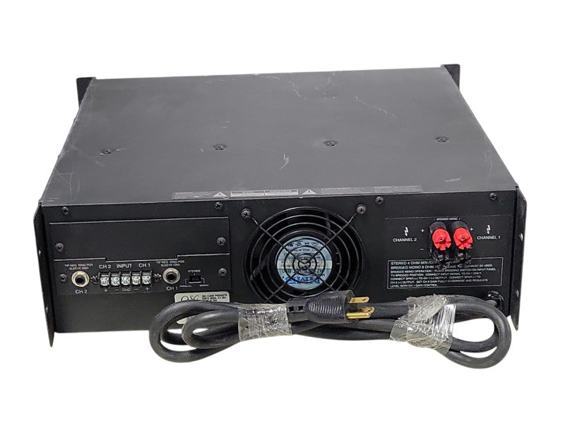 QSC MX 2000a Two-Channel Dual Monaural Amplifier, READ _