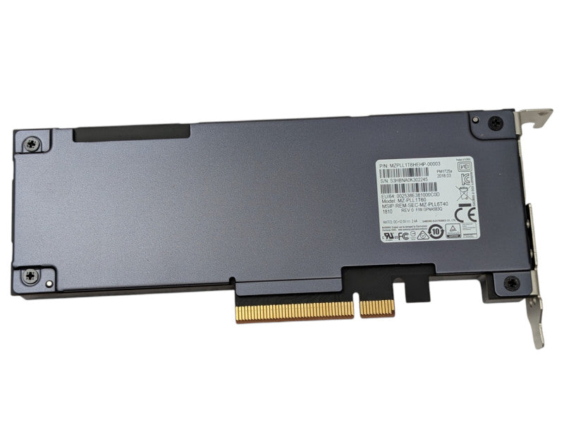 Samsung PM1725a 1.6TB PCIe NVMe SSD MZ-PLL1T60  -