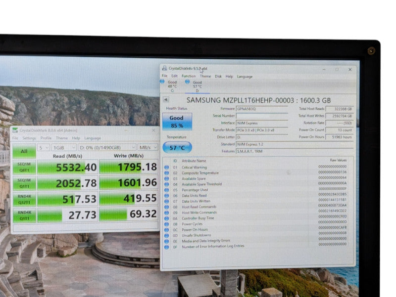 Samsung PM1725a 1.6TB PCIe NVMe SSD MZ-PLL1T60  -