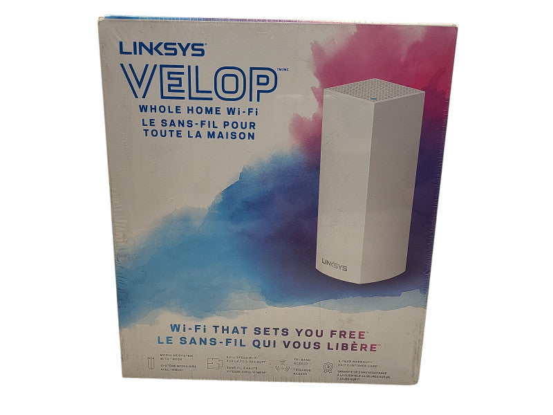 Linksys Velop WHW0301-CA Tri-band Mesh Wi-fi Router New Q$