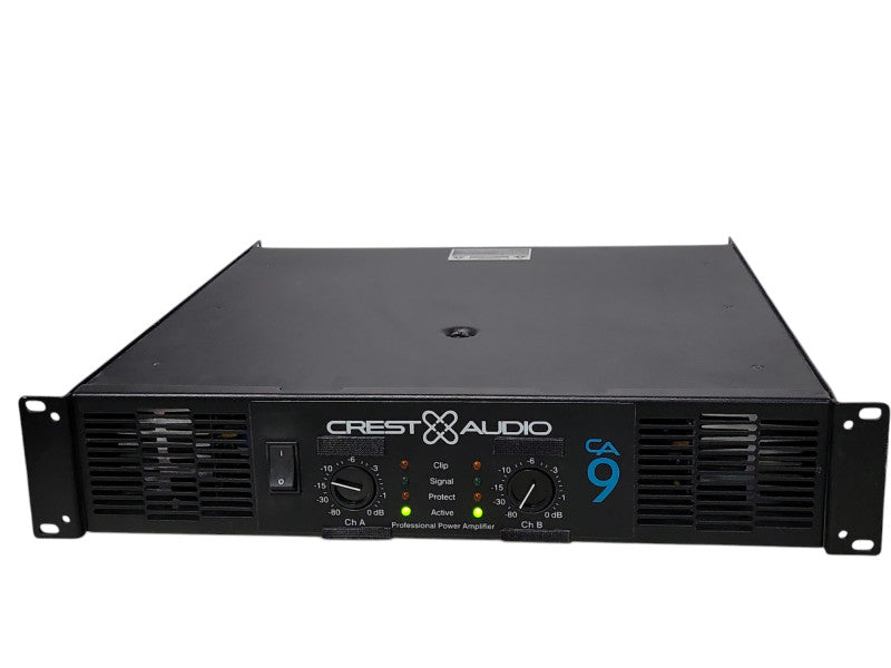 Crest Audio CA9 Professional Power Amplifier, READ _