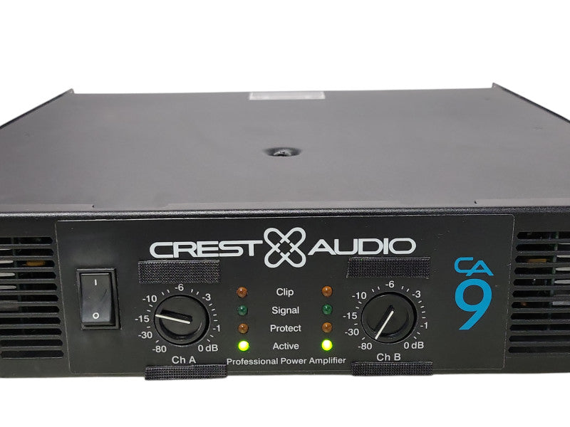 Crest Audio CA9 Professional Power Amplifier, READ _