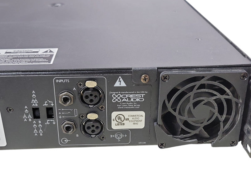 Crest Audio CA9 Professional Power Amplifier, READ _