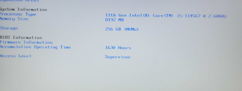 Panasonic ToughBook FZ-55  i5-1145G7 8GB DDR4 256GB NVMe NO BATTERY READ  β Lap200