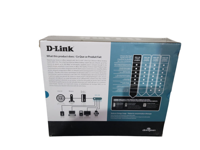 D LINK DES-105 / DES105 (NEW IN BOX) !