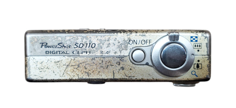 Canon PowerShot SD110 Digital Elph 3.2MP Digital Camera *READ*