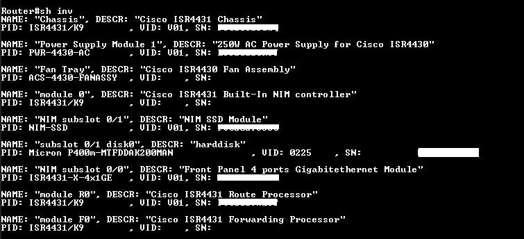 Cisco ISR4431/K9 4-Port Gigabit Integrated Service Router, 2x PSU
