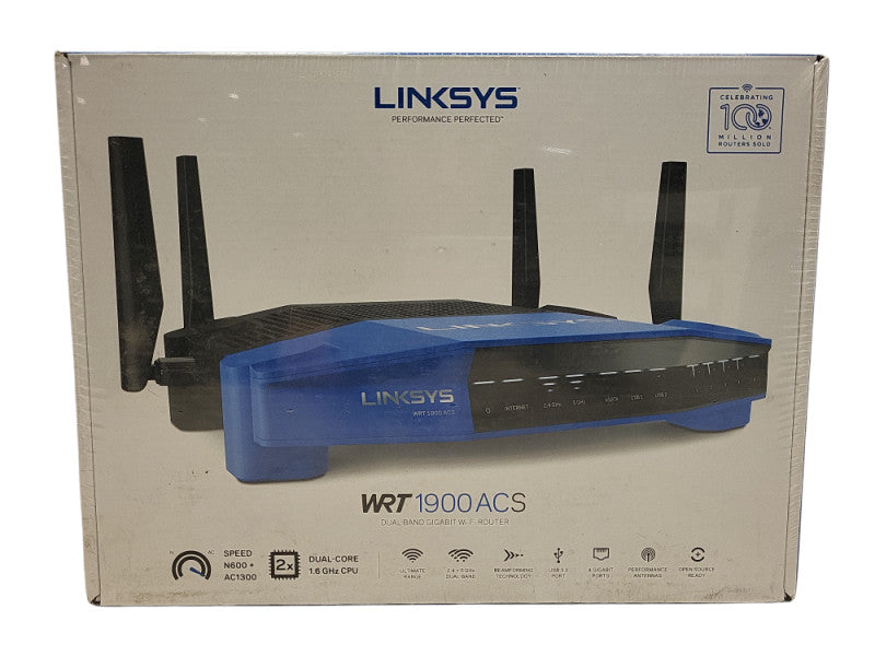 Linksys WRT1900ACS Dual-Band Gigabit Wifi Router New  Q$
