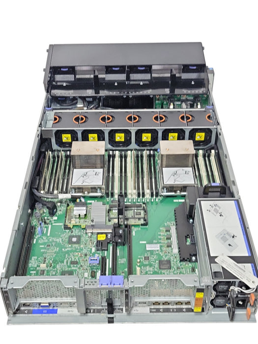 Lenovo X3650 M5 2U 8x2.5" 2x Xeon E5-2640v3 2.60GHz 64GB, 2x PSU, M5210 SEE _