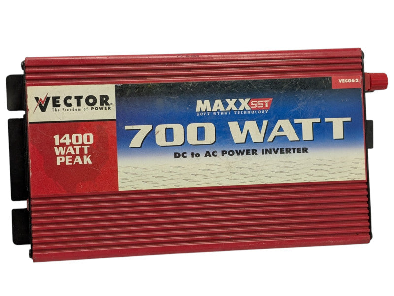 VEctro VEC062 700W 1400W Peak DC AC Power Inverter 12VDC to 110VAC -