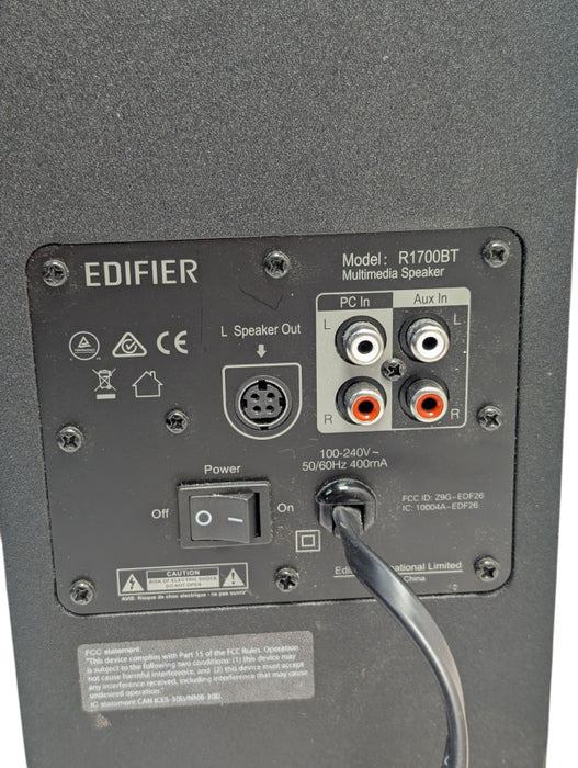EDIFIER R1700BT Bluetooth Speakers Please READ  -
