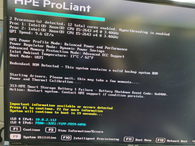 HP ProLiant DL380 Gen9 - 2x Xeon E5-2643 v4 32GB DDR4 P440ar 2x500W PSU %