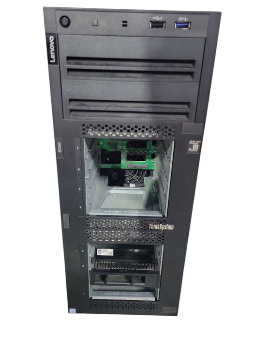 Lenovo ThinkSystem ST550 Xeon Silver 4110 64GB DDR4 530-8i 12Gb RAID 8x 3.5 !