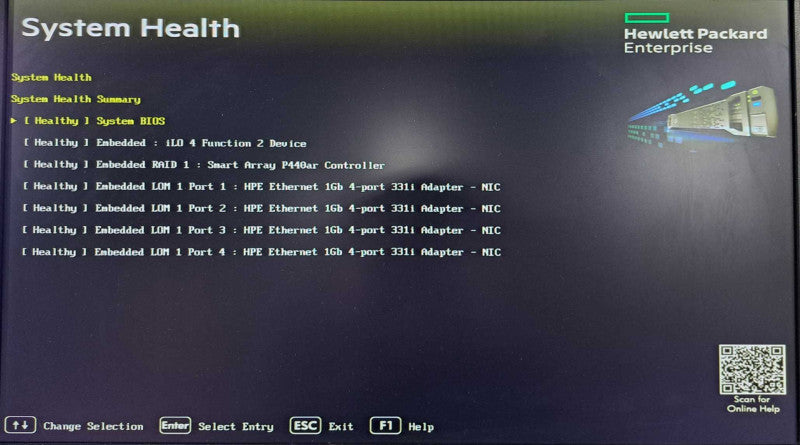 HP DL360 Gen9 1U 8x 2.5" | 1x Xeon E5-2620 v3 @2.40GHz, 16GB DDR4, P440ar