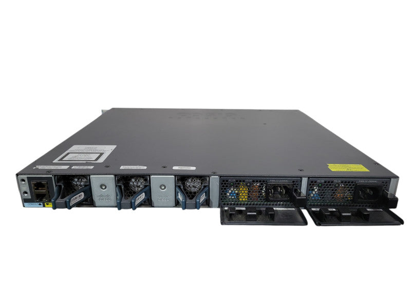 Cisco Catalyst WS-C3650-24TD-L 2x10G Uplink Ports Switch 2x PSU !