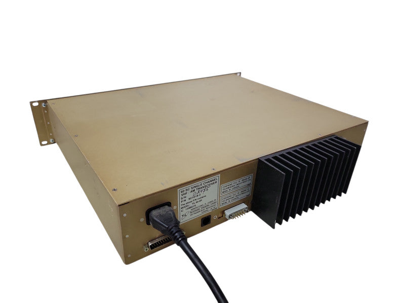 TECHNISONIC TIL-92-SC Single Channel VHF-AM Transceiver, READ _
