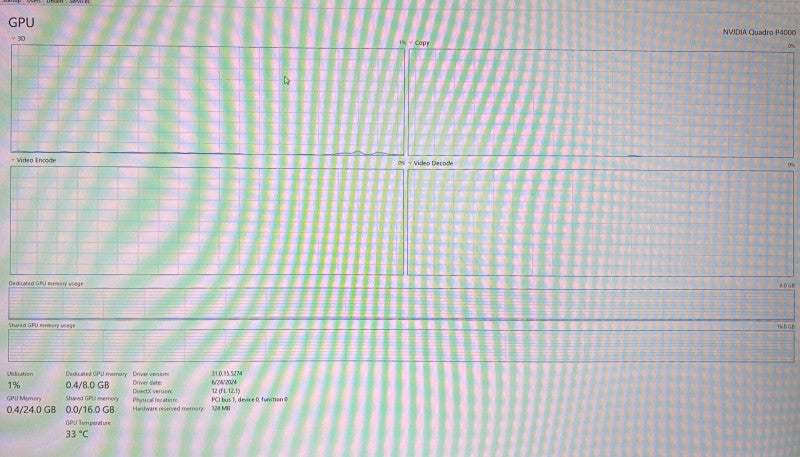 Dell Precision 7720 i7-6820HQ@2.7Gh QUADRO P4000 8GB GPU 32GB RAM 256GB SSD  Lap200