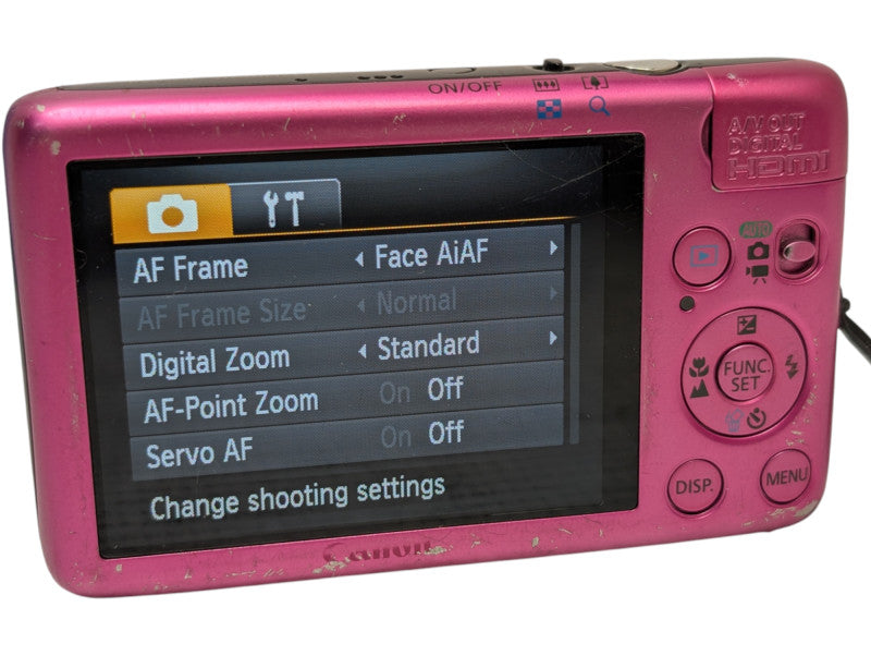 Canon PowerShot SD1400 IS Digital ELPH 14.1 Mega Pixels Digital Camera READ -