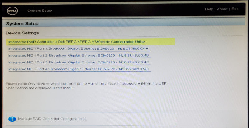Dell PowerEdge R730 2x Xeon E5-2630 v3 32GB RAM H730 mini - No HDD