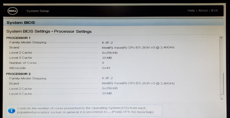 Dell PowerEdge R730 2x Xeon E5-2630 v3 32GB RAM H730 mini - No HDD