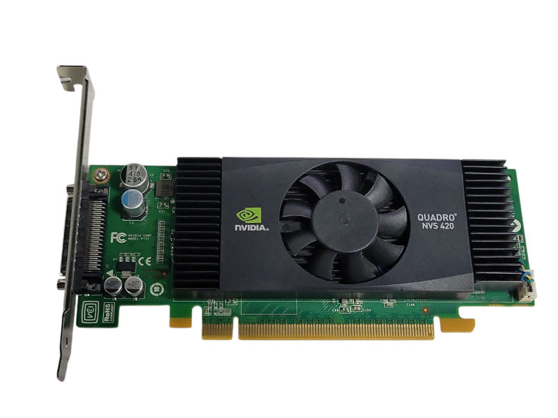 NVIDIA Quadro NVS 420 512 MB GDDR3 PCIe Video Card Dell 0K722J, READ _