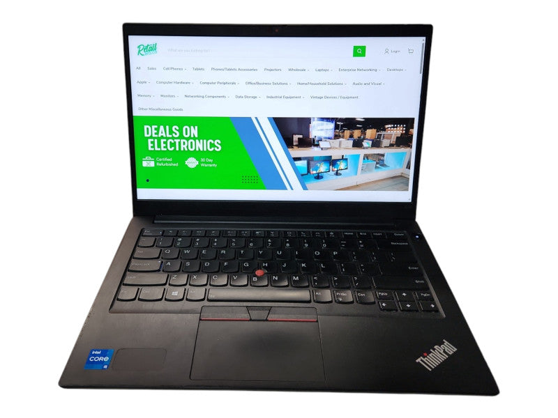 Lenovo ThinkPad E14 Gen2, i5-1135G7 2.40GHz, 8GB RAM, 256GB NVMe w/ 65W PWR  Lap200