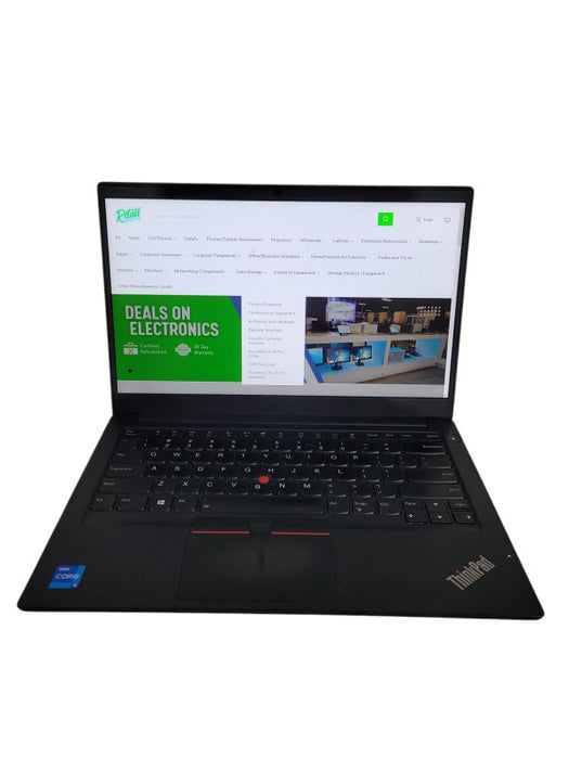 Lenovo ThinkPad E14 Gen2, i5-1135G7 2.40GHz, 8GB RAM, 256GB NVMe w/ 45W PWR ! Lap200