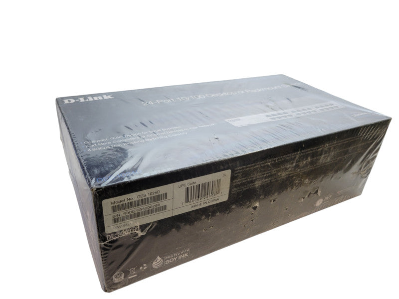 D-LINK DES-1024D 24-Port 10/100 Desktop or Rackmount Switch Q%