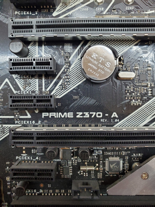 Asus Prime Z370-A Motherboard LGA1151 + I/O Shield *READ*